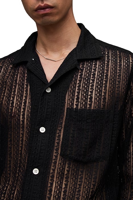 CALA LS SHIRT JET BLACK 5