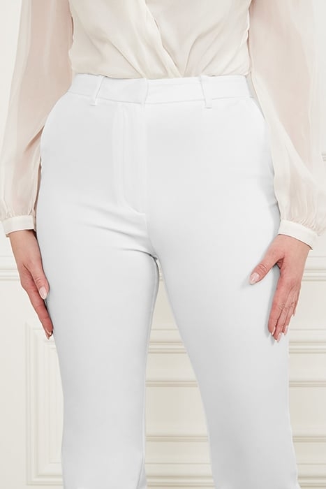 FRANCA FLARE PANT PALE PEARL 4