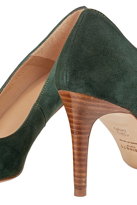 FLORET COURT HEEL DARK GREEN 4