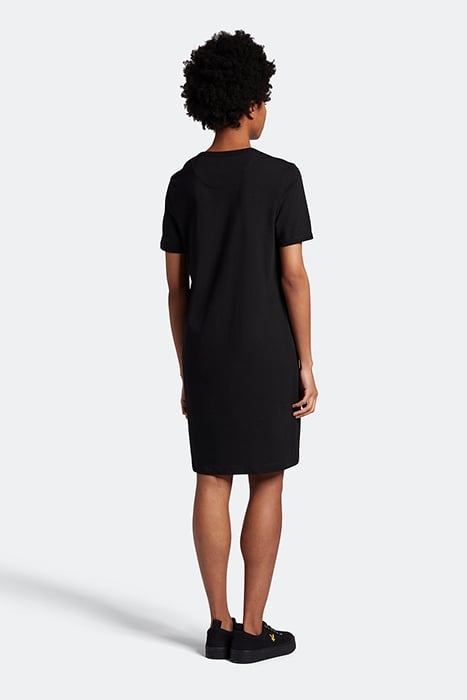 OVERSIZED T-SHIRT DRESS JET BLACK 2