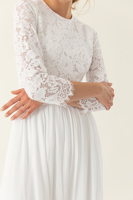 BRIDAL 2IN1 MIDI SNOW WHITE 5