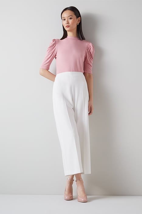 ADELE WIDE-LEG & FLARED JEANS IVORY 4