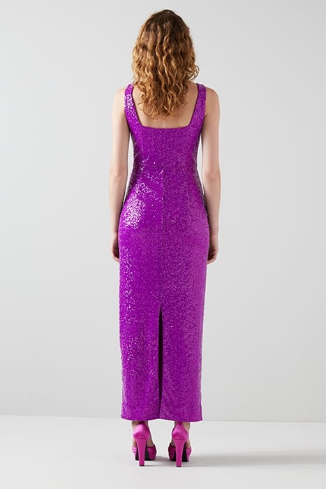 WINTER MAXI DRESS VIOLET 2