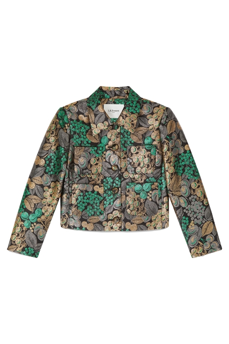 CHARLOTTE CROPPED JACKET MULTICOLOR 4