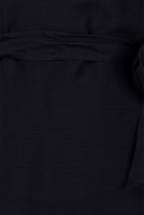 MAXI DRESS WITH V-NECK BLACK 3