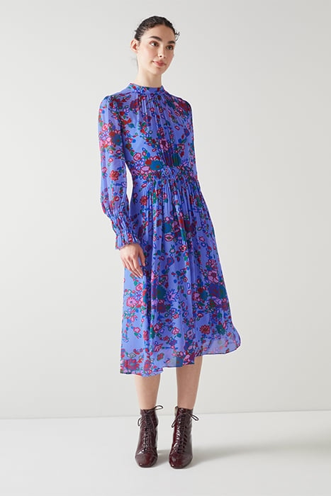 LOUISE MIDI DRESS MULTICOLOR 1