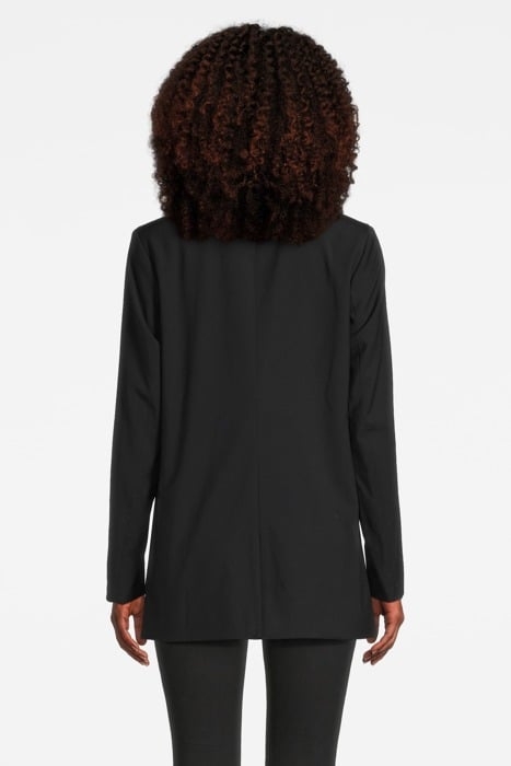 DOUBLE BREASTED TAILORED BLAZER BLACK 2