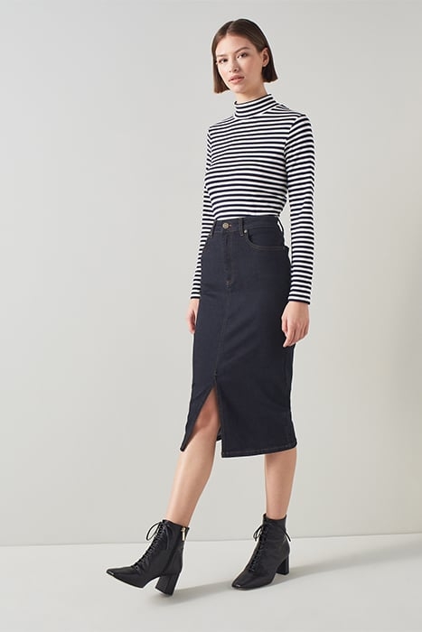 BETH DENIM SKIRT INDIGO 4