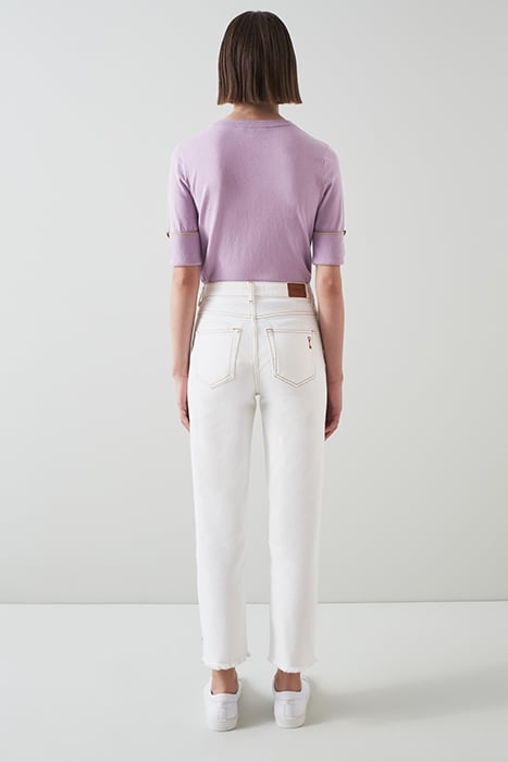 VERITY STRAIGHT JEANS WHITE 2