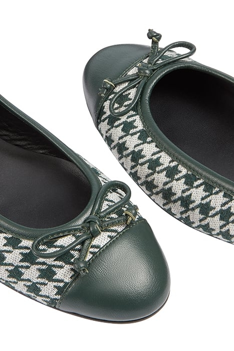 KARA BALLERINA SHOES GREEN 4