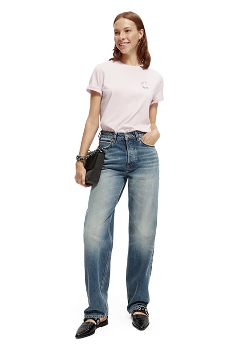 THE RIPPLE PREMIUM SELVEDGE STRAIGHT LEG JEANS — SOLAR RAYS 5