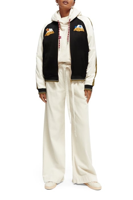 SOUVENIR JACKET IN VISCOSE (ECOVERO™) BLACK 6