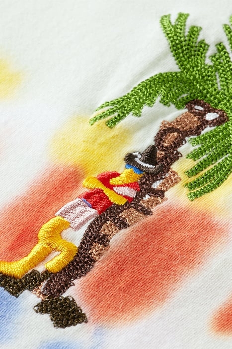 TIE-DYE TEE MINT TIE DYE 6