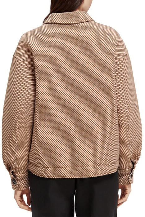 BOUCLÉ SHIRT-JACKET LAVENDER 6