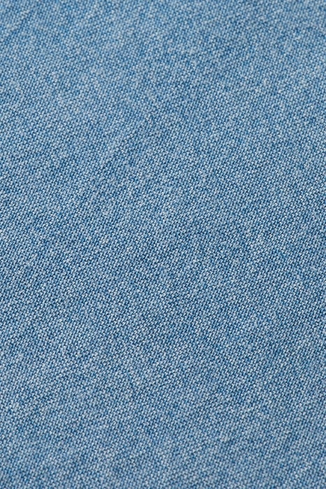 SHORT SLEEVED FEMININE INDIGO SHIRT INDIGO 3