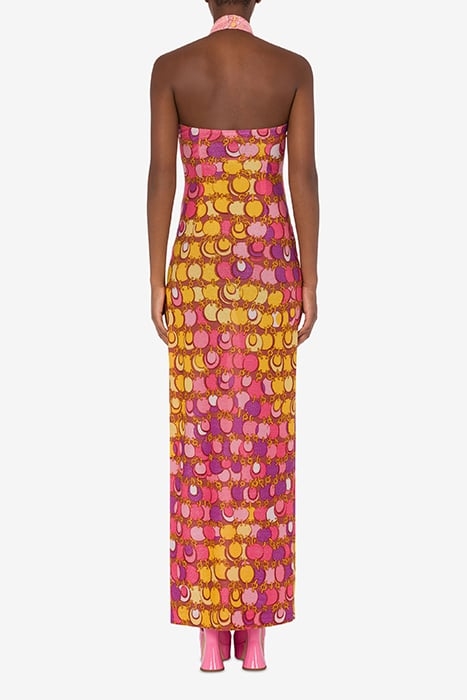 ALLOVER CHAINS LUREX JERSEY DRESS MULTICOLOR 2