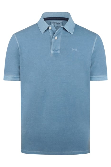 PIQUE POLO GMD DARK AQUA 1