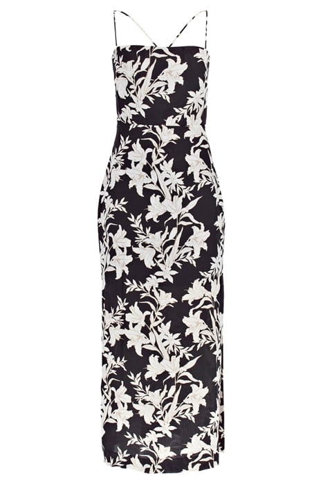 SUNBURST BLACK DRESS SUNBURST BLACK PRINT 3