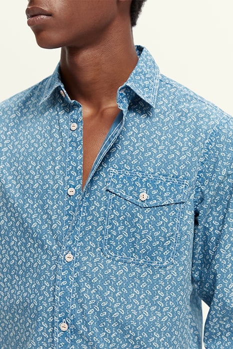 REGULAR-FIT PRINTED POPLIN SHIRT COMBO B 5