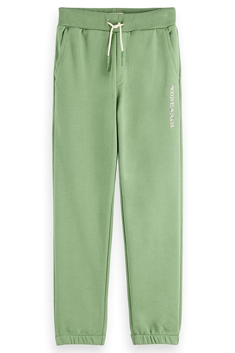 SWEATPANTS IN ORGANIC COTTON MILITARY 1