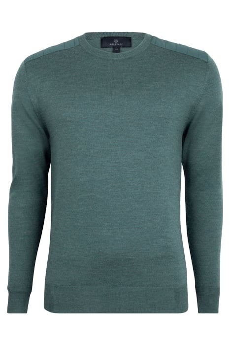 ROSLARE CREWNECK JUMPER ATLAS GREEN 1