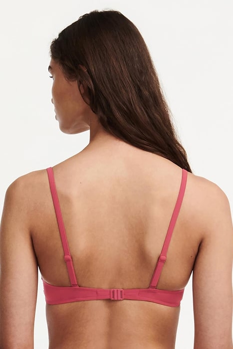 SW BRA TSHIRT HALF CUP MEMORY GARNET RED 2