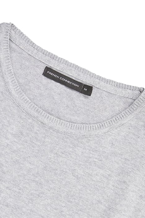 COTTON CREW LGT.GREY MEL 3