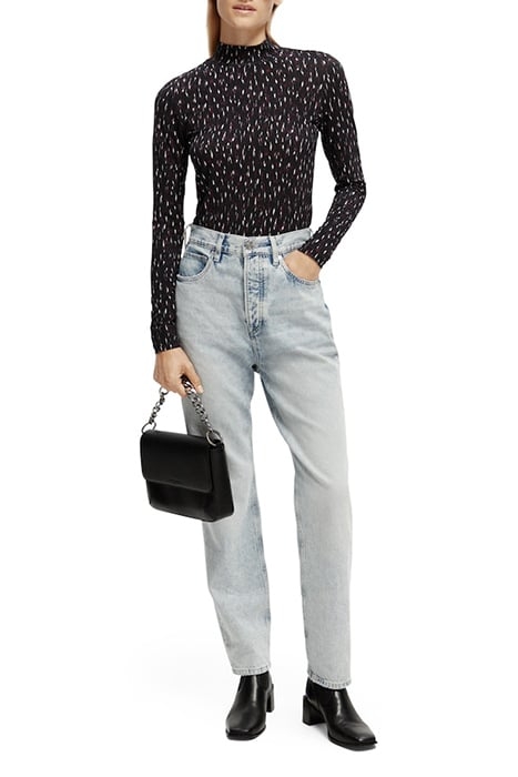 ALL-OVER PRINT SLIM-FIT LONG SLEEVE T-SHIRT IKAT RAIN 4