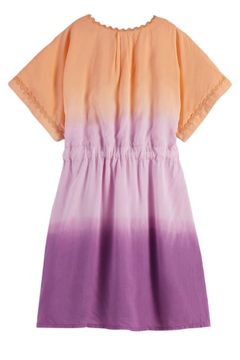 TIE-DYE WRAP KAFTAN DRESS TIE DYE 2