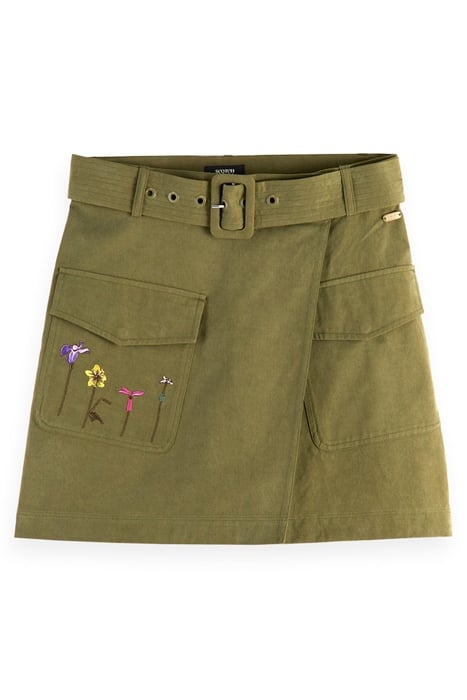 PARKA SKIRT ARMY GREEN 1