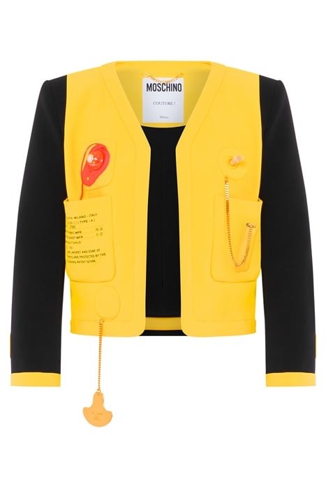 LIFE VEST CREPE JACKET BLACK 3