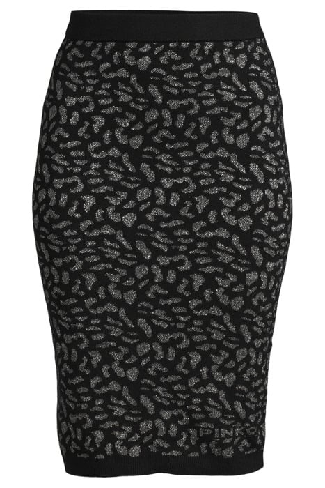 GIORNALAIO GONNA JACQUARD LURE BLACK/SILVER 3