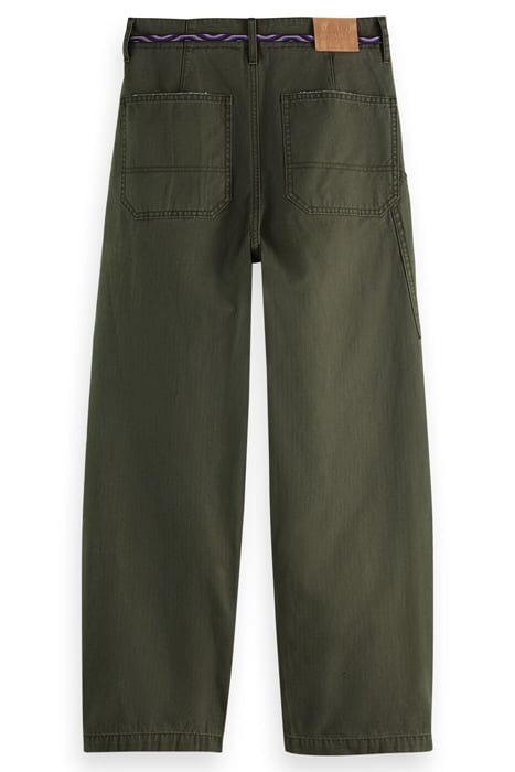THE PIP - WASHED UTILITY CHINO MILITARY GREEN 2