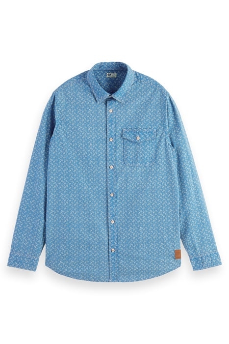 REGULAR-FIT PRINTED POPLIN SHIRT COMBO B 1