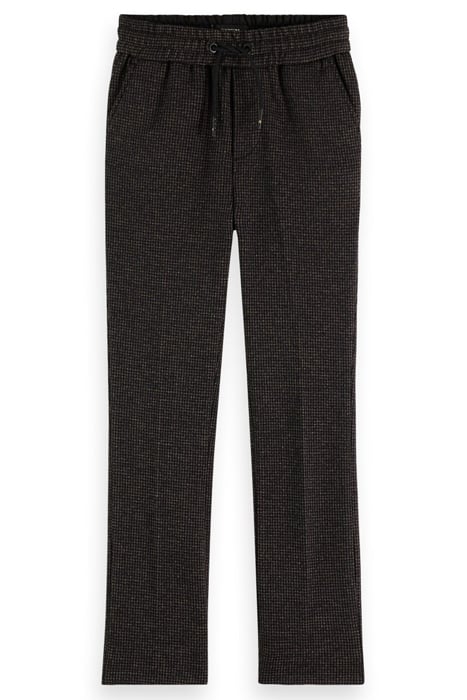 REGULAR SLIM FIT- YARN-DYED KNITTED PANTS COMBO A 1