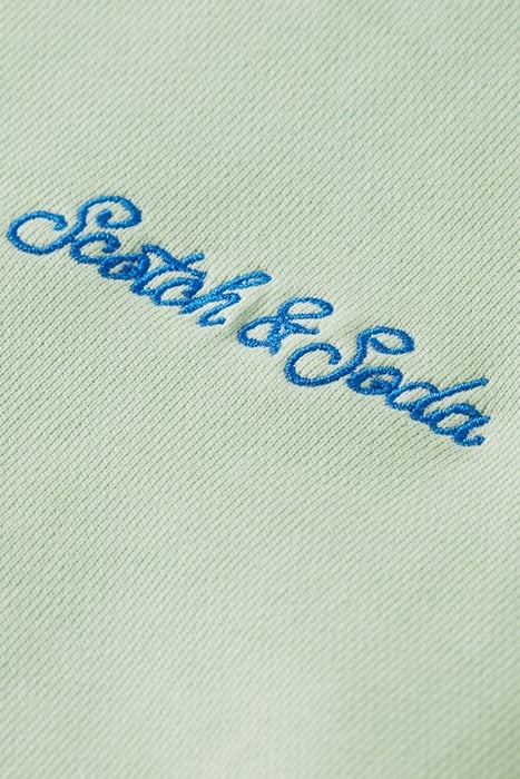 COTTON IN CONVERSION NATURAL GARMENT-DYED HOODIE LEAFY GREEN 3