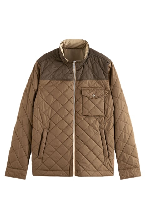 REVERSIBLE QUILTED JACKET COMBO A 1