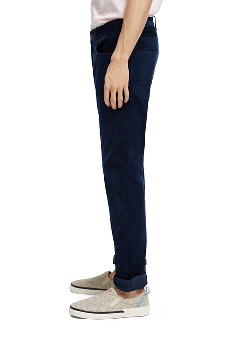 RALSTON - FINE CORDUROY 5-POCKET PANTS STEEL 6