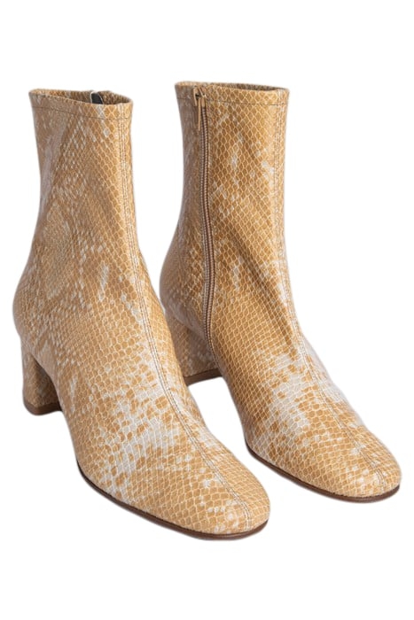 SOFIA BLONDE SNAKE PRINT LEATHER 2