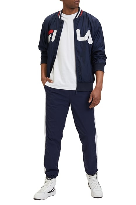 LOGRONO LOGO BOMBER JACKET BLACK IRIS 3