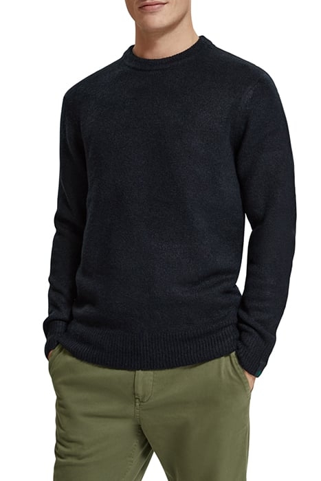 REGULAR FIT SOFTY-KNIT MELANGE PULL NIGHT 1