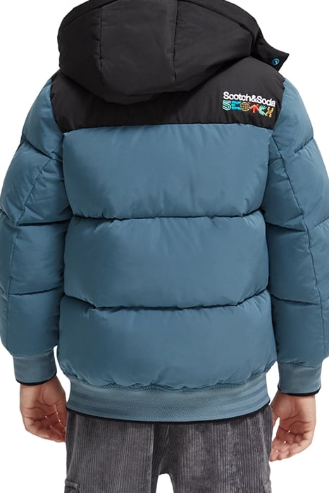 PADDED JACKET IN RECYCLED POLYESTER WITH WATERPROOF ZIPS STE 2