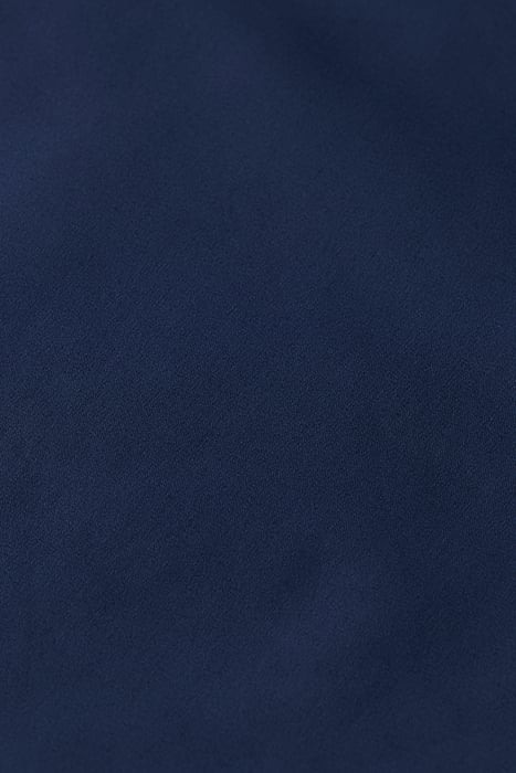 DOUBLE-BREASTED STRETCH POPLIN BLAZER STEEL 7