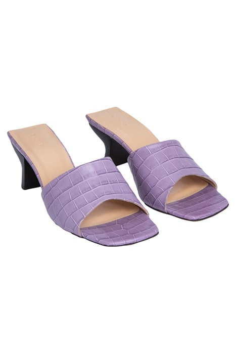 LILY LILAC CROCO EMBOSSED LEATHER 2