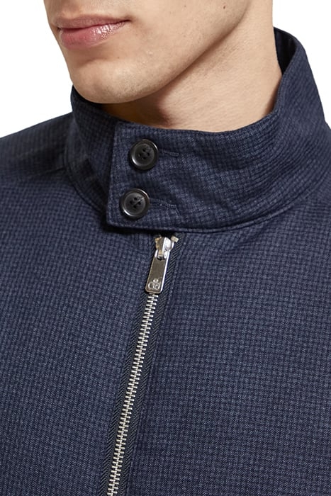 PADDED HARRINGTON JACKET NIGHT MINI CHECK 7