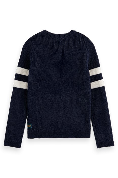 CHENILLE ARTWORK PULLOVER NIGHT 5