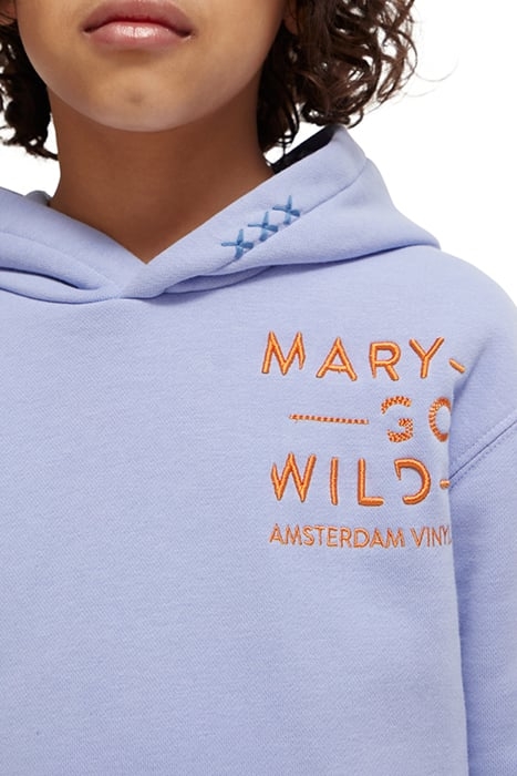 RELAXED FIT RECORD STORE LOGO HOODIE CONTAINS ORGANIC COTTON 6