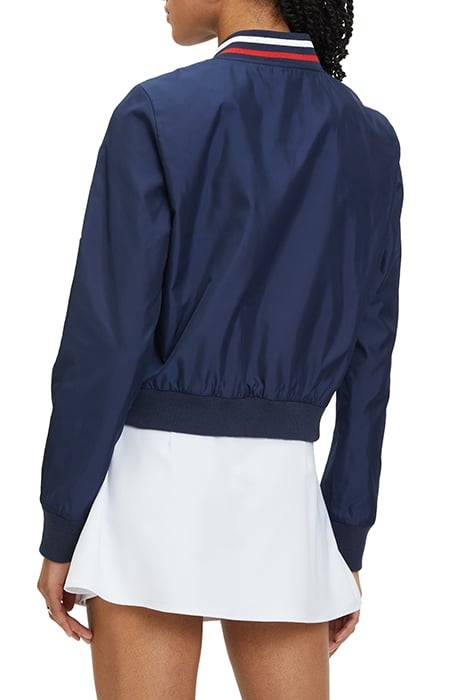 LARKANA LOGO BOMBER JACKET BLACK IRIS 2