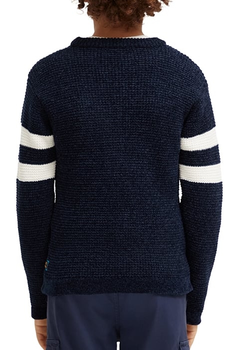 CHENILLE ARTWORK PULLOVER NIGHT 2