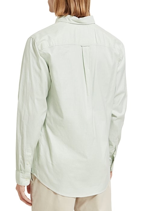 ESSENTIAL OXFORD STRIPE ABSINTHE STRIPE 2